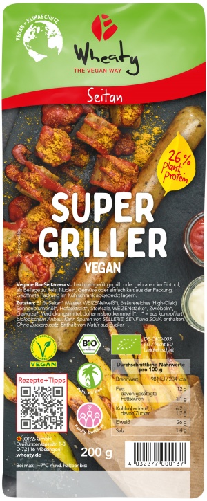 Super Griller vegan