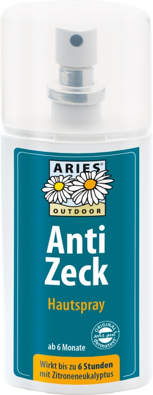 Anti-Zeck-Hautspray
