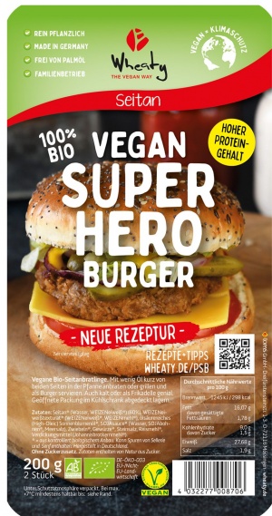 Superhero Burger vegan