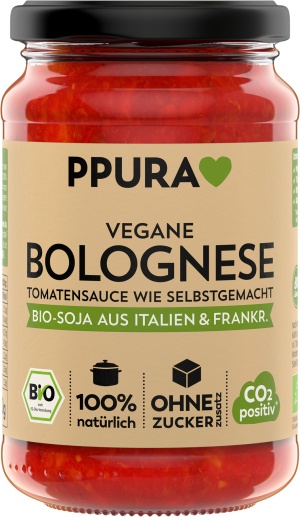 Tomatensauce vegane Bolognese