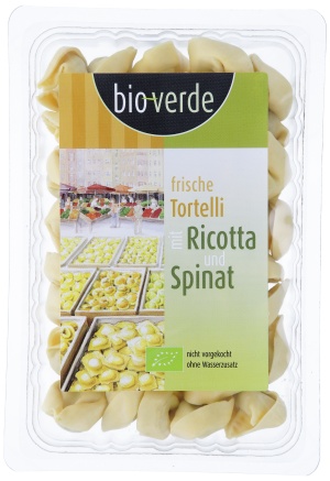 Tortelli mit Ricotta & Spinat