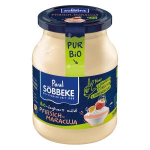 Joghurt Pur Bio Pfirsich-Maracuja
