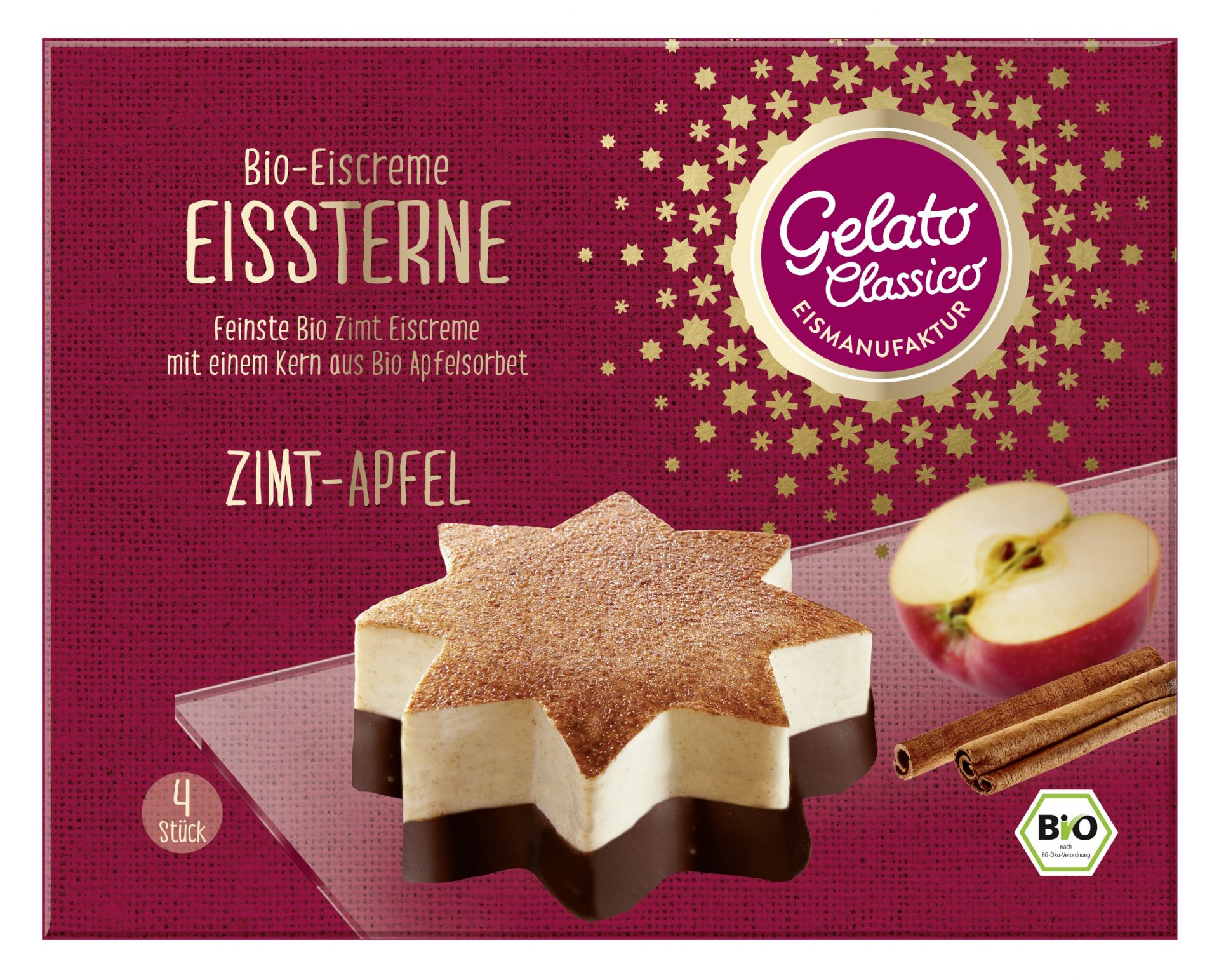 Eissterne Zimt-Apfel