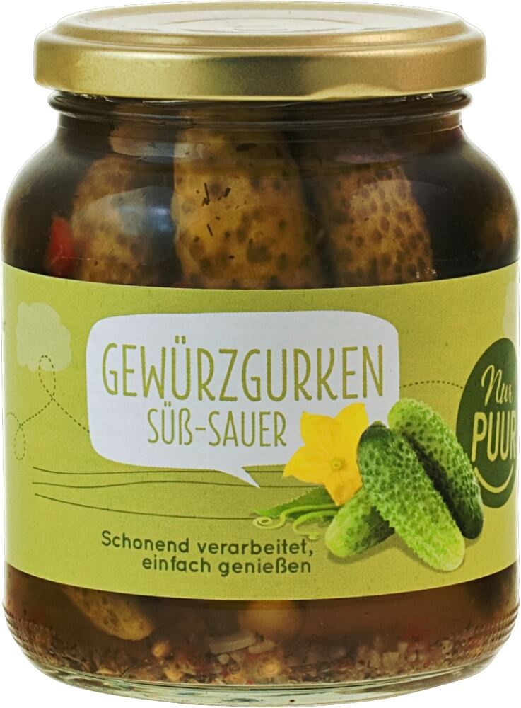 Gewürzgurken süß-sauer