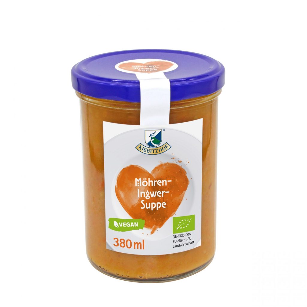 Möhren-Ingwer-Suppe