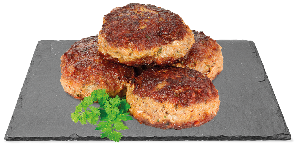 Frikadellen aus gemischtem Hack