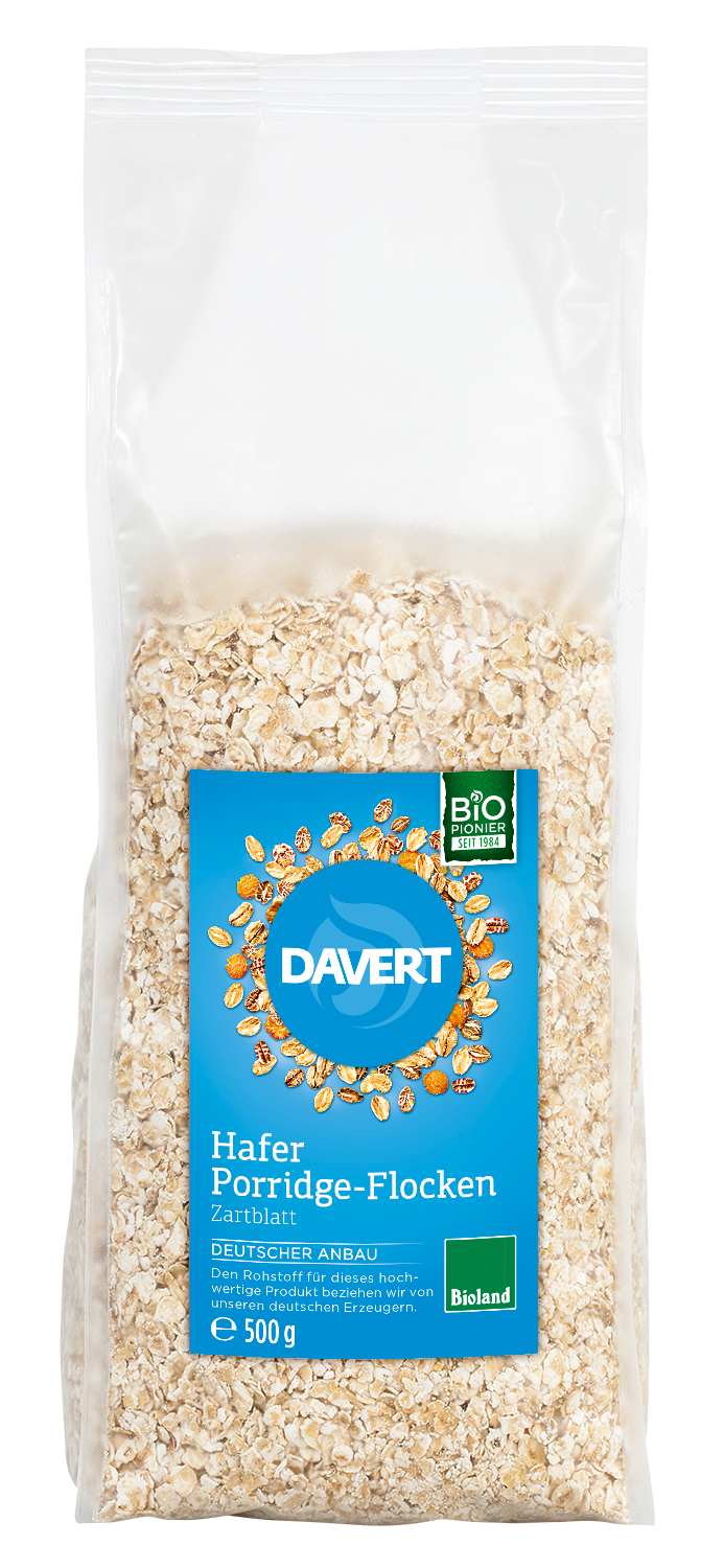 Porridge-Haferflocken Zartblatt