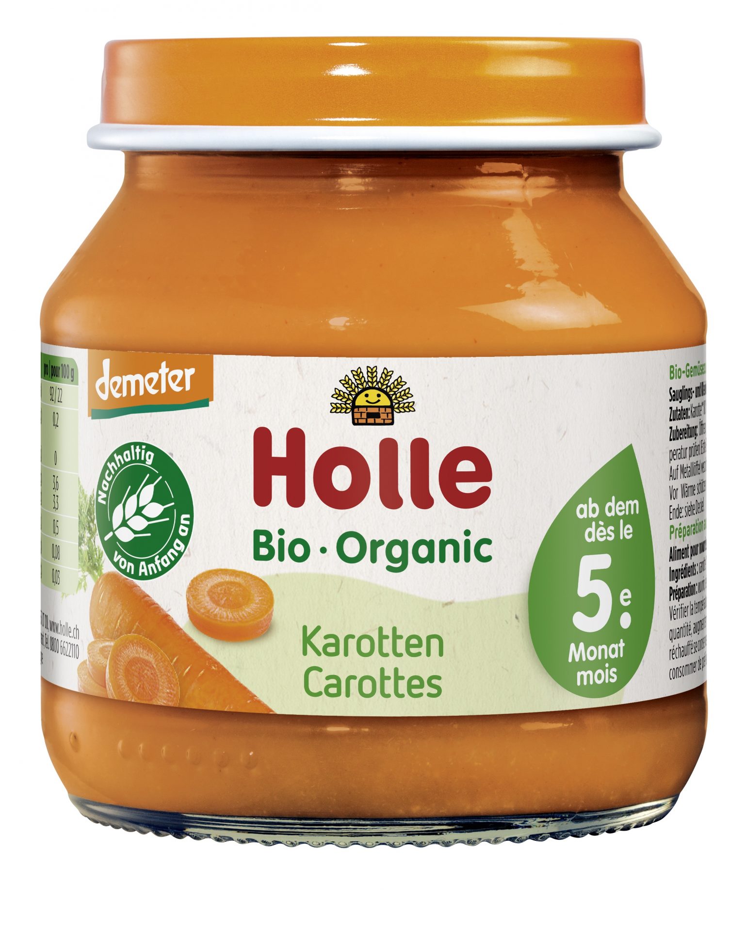 Karotten – ab 5. Monat