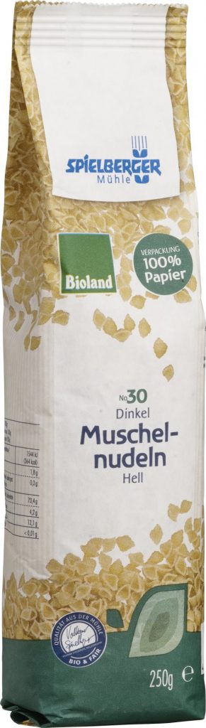 Dinkel-Muschelnudeln, hell