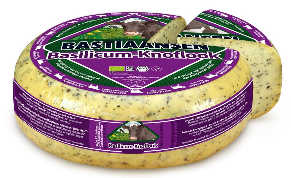 Gouda Basilikum-Knoblauch