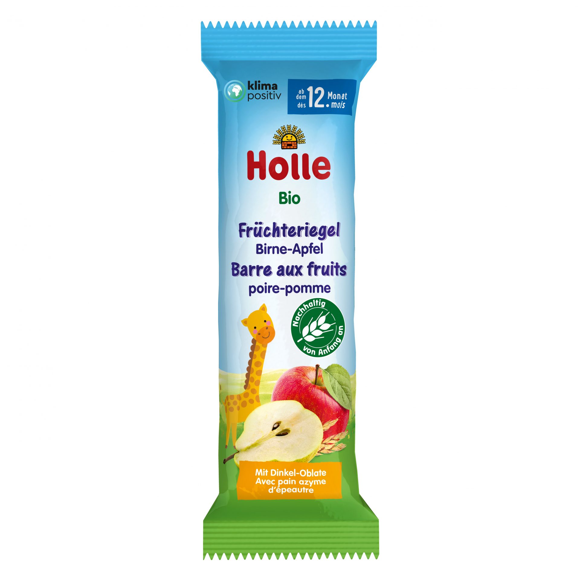 Früchteriegel Birne-Apfel