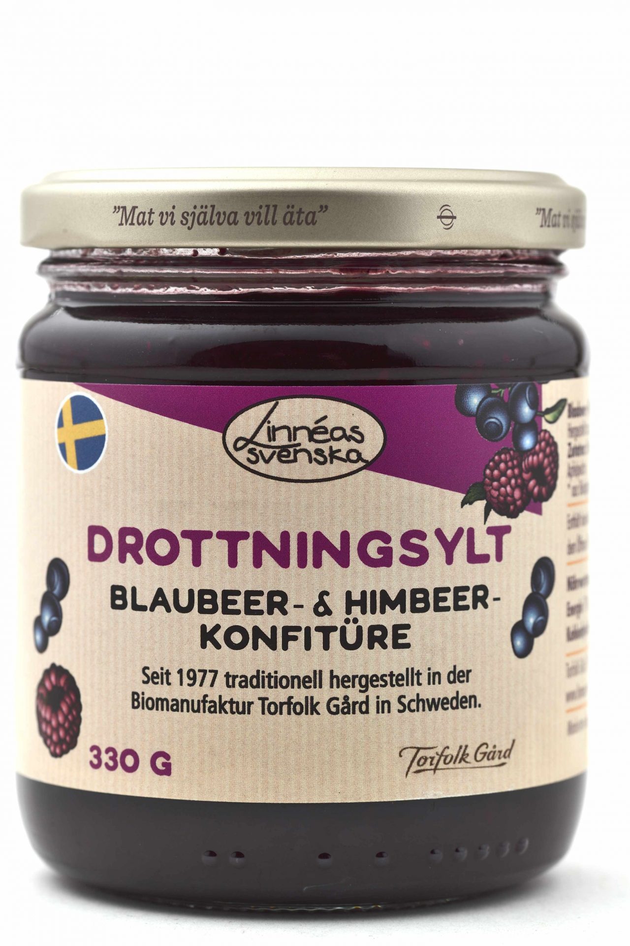 Blaubeer-Himbeer-Konfitüre