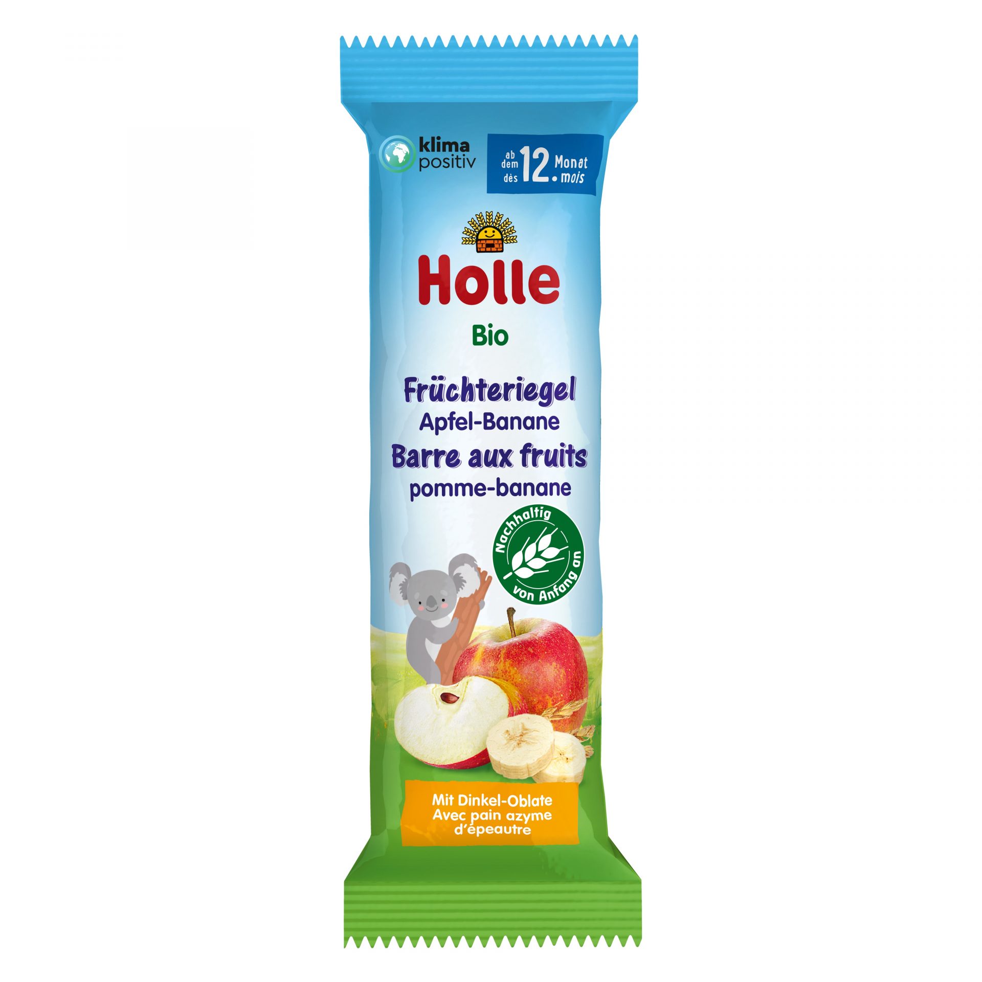 Früchteriegel Apfel-Banane