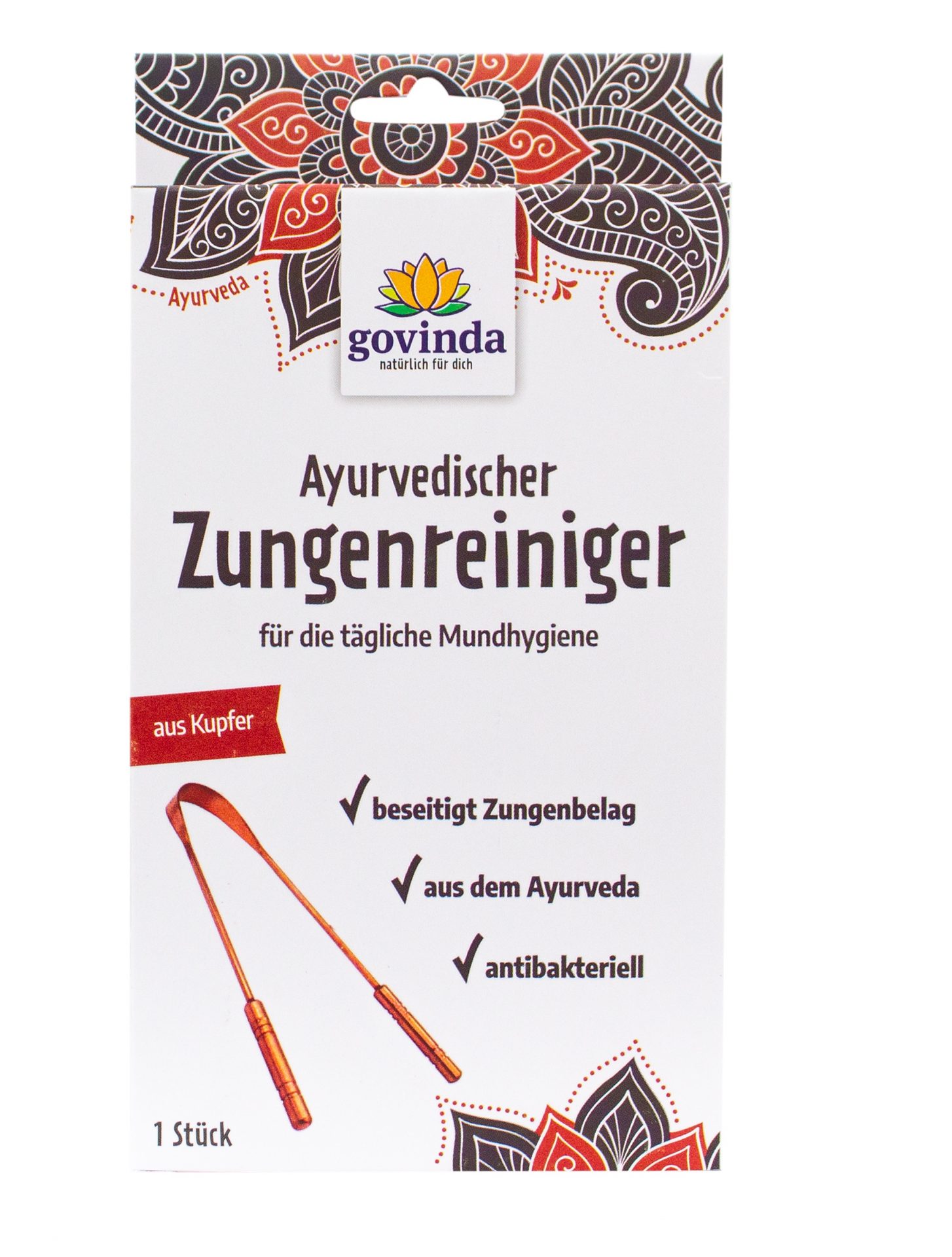 Zungenreiniger Kupfer