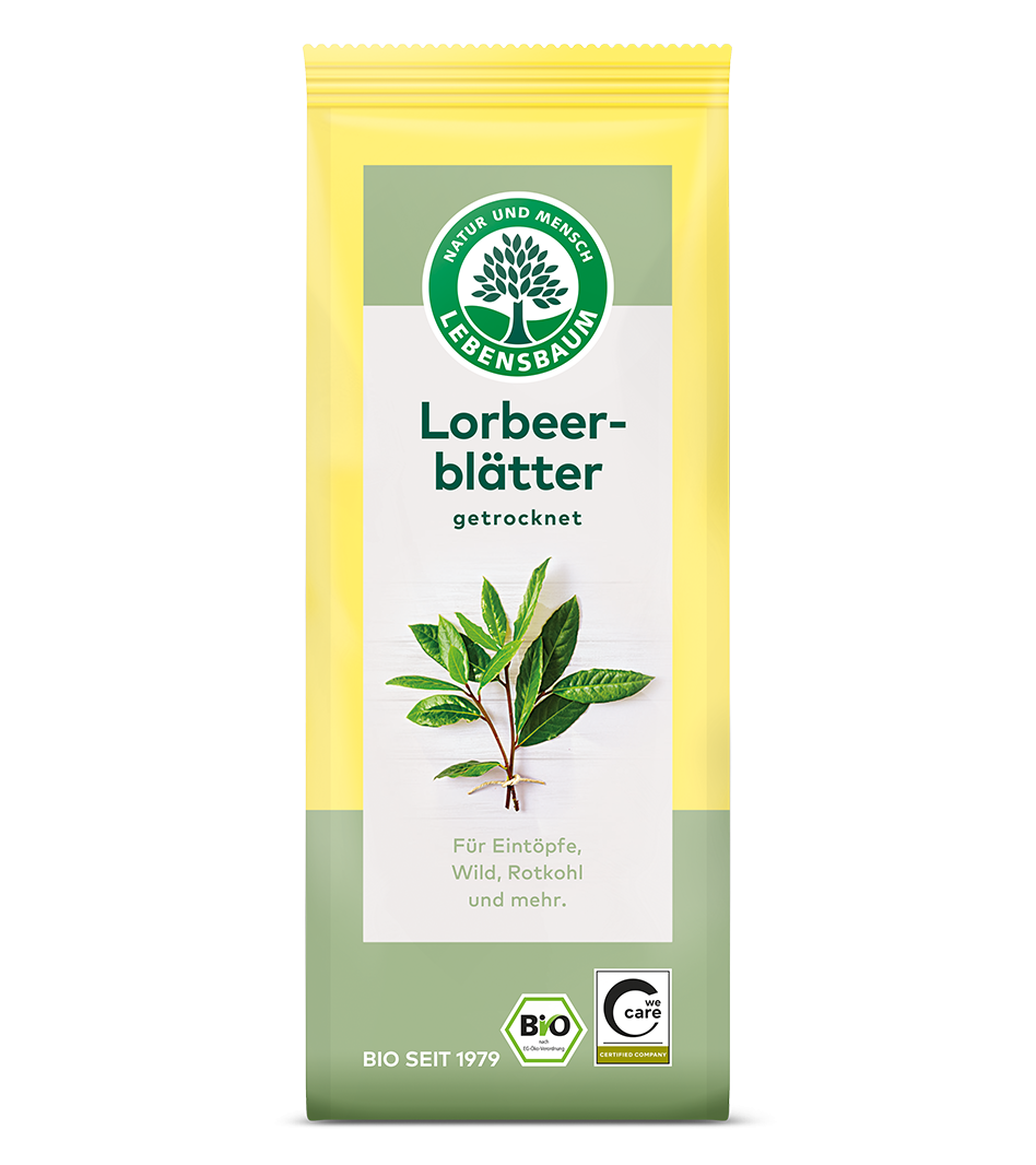 Lorbeerblatt, ganz
