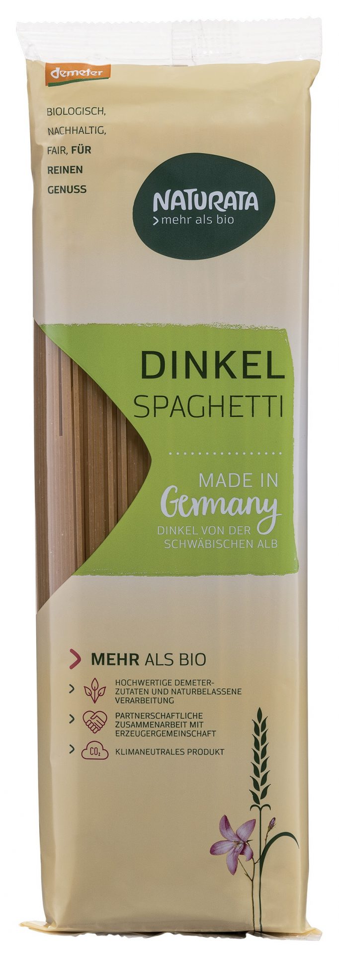 Dinkel-Spaghetti, hell
