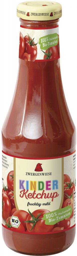 Kinder Ketchup mit Apfelsüße