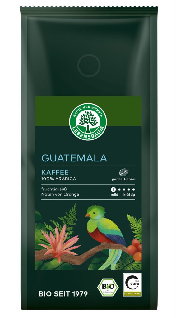 Guatemala Kaffee ganze Bohne