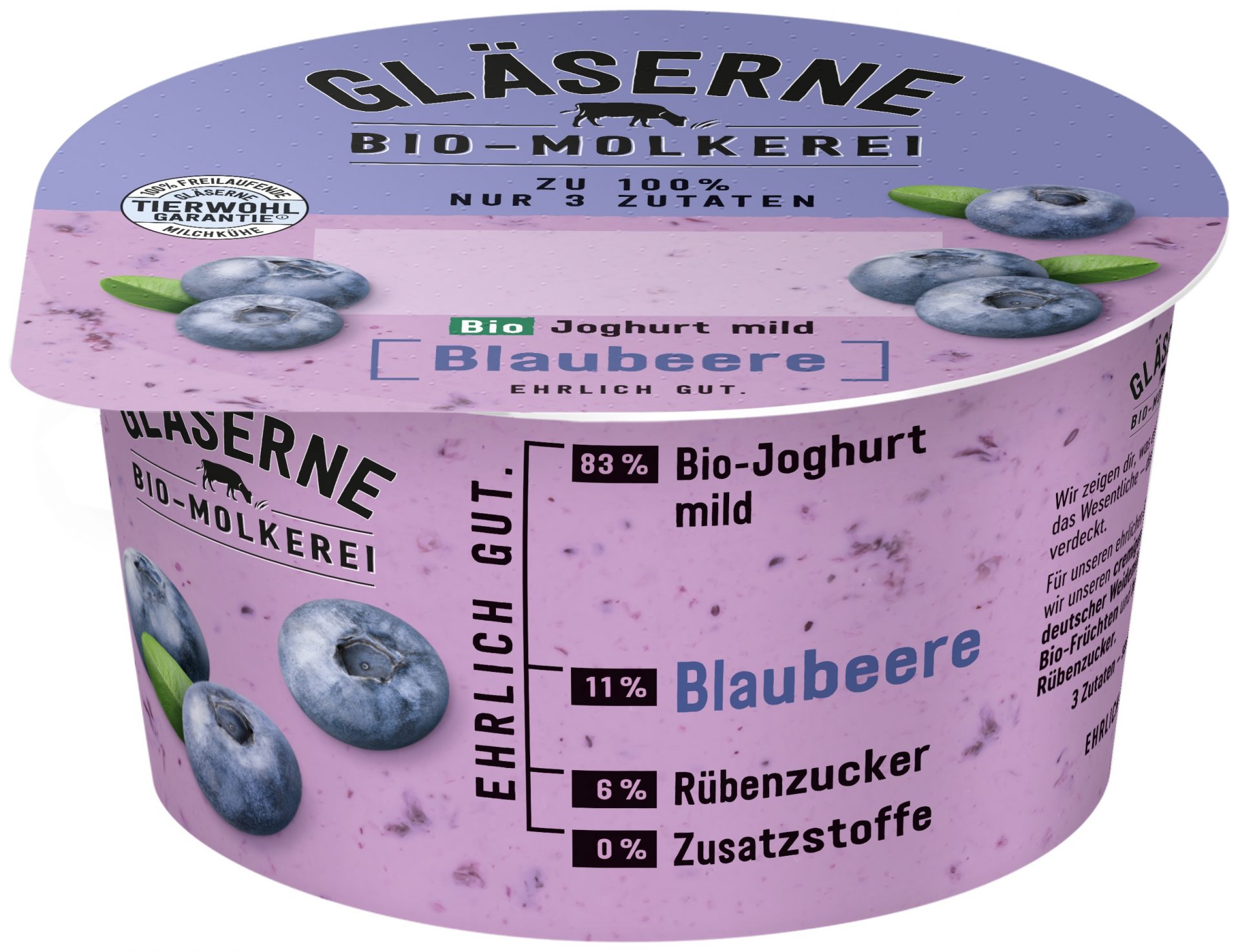 Joghurt Pur Blaubeere