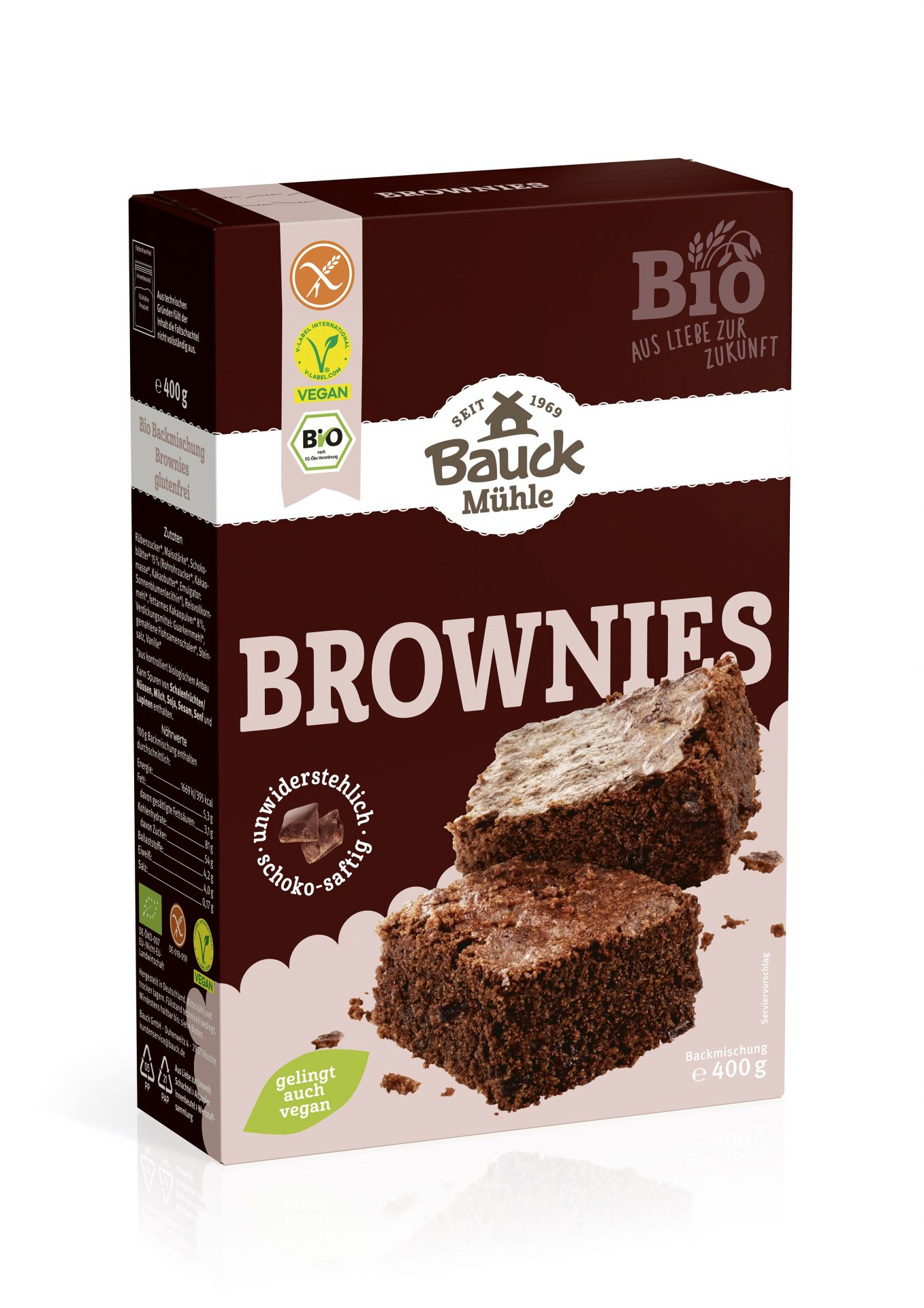 Backmischung Brownies