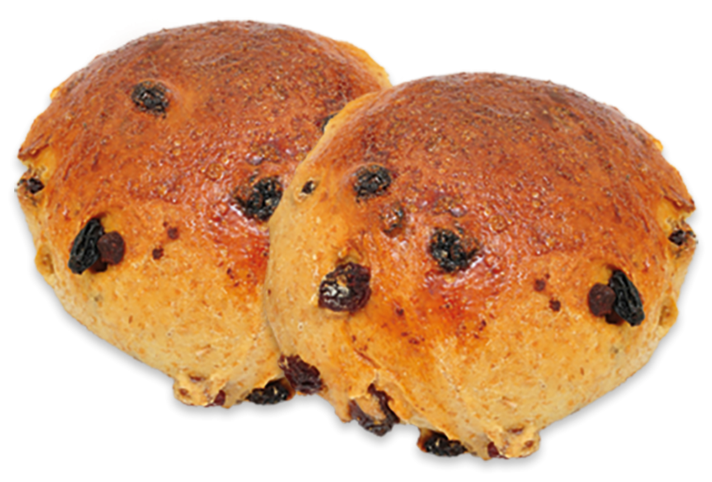 Rosinenbrötchen mit Vollkornmehl
