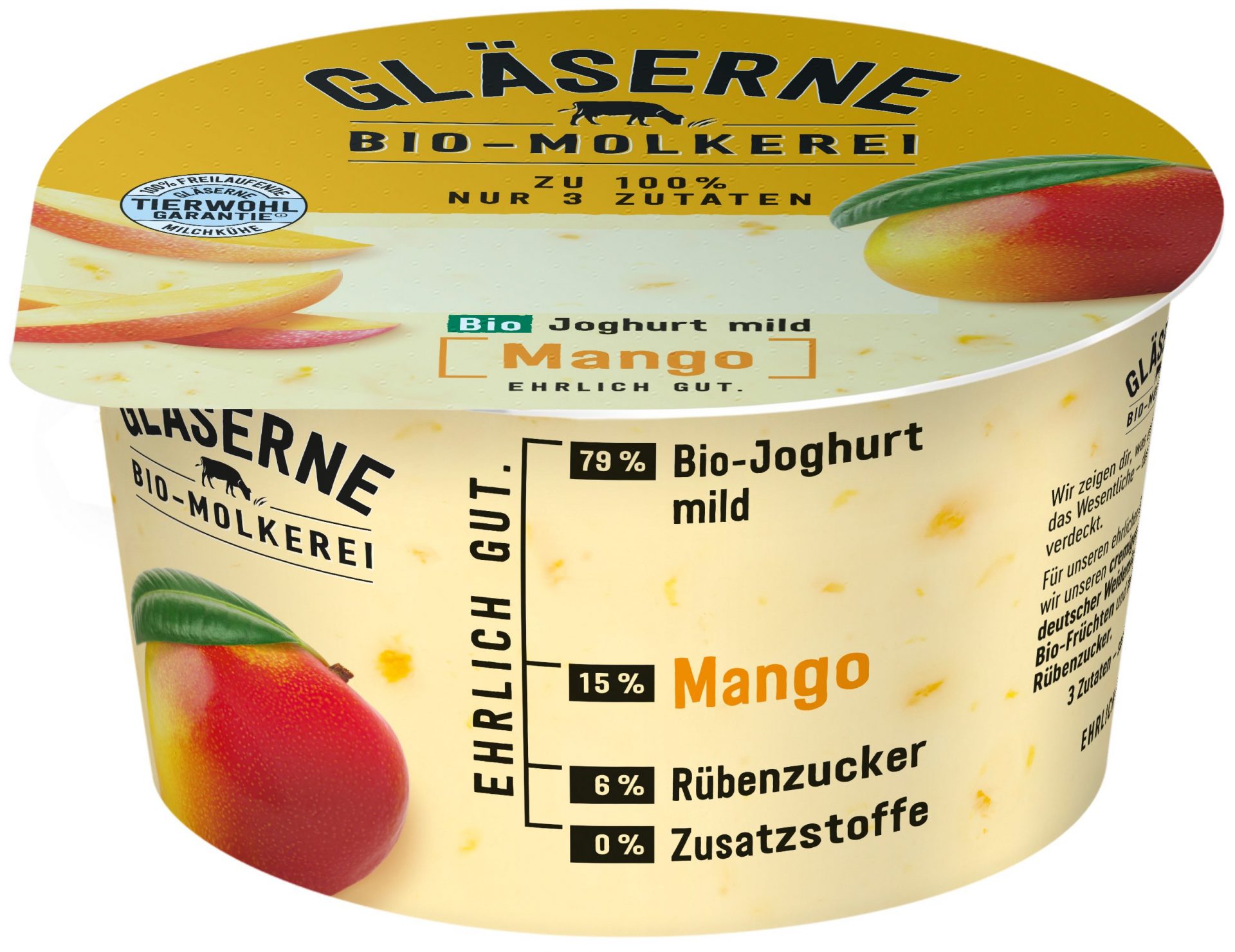Joghurt pur Mango 3,5 %