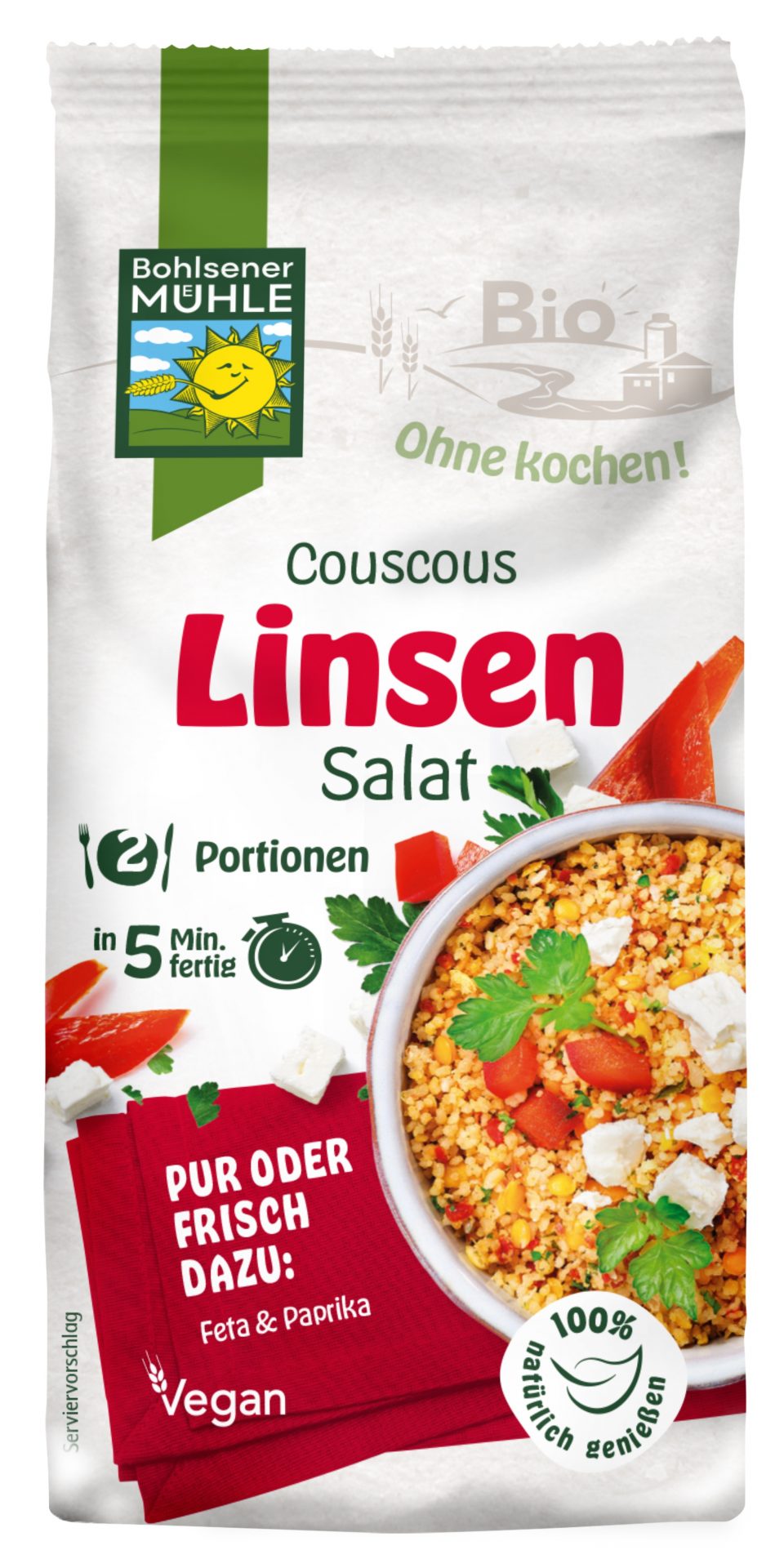 Couscous Linsen Salat