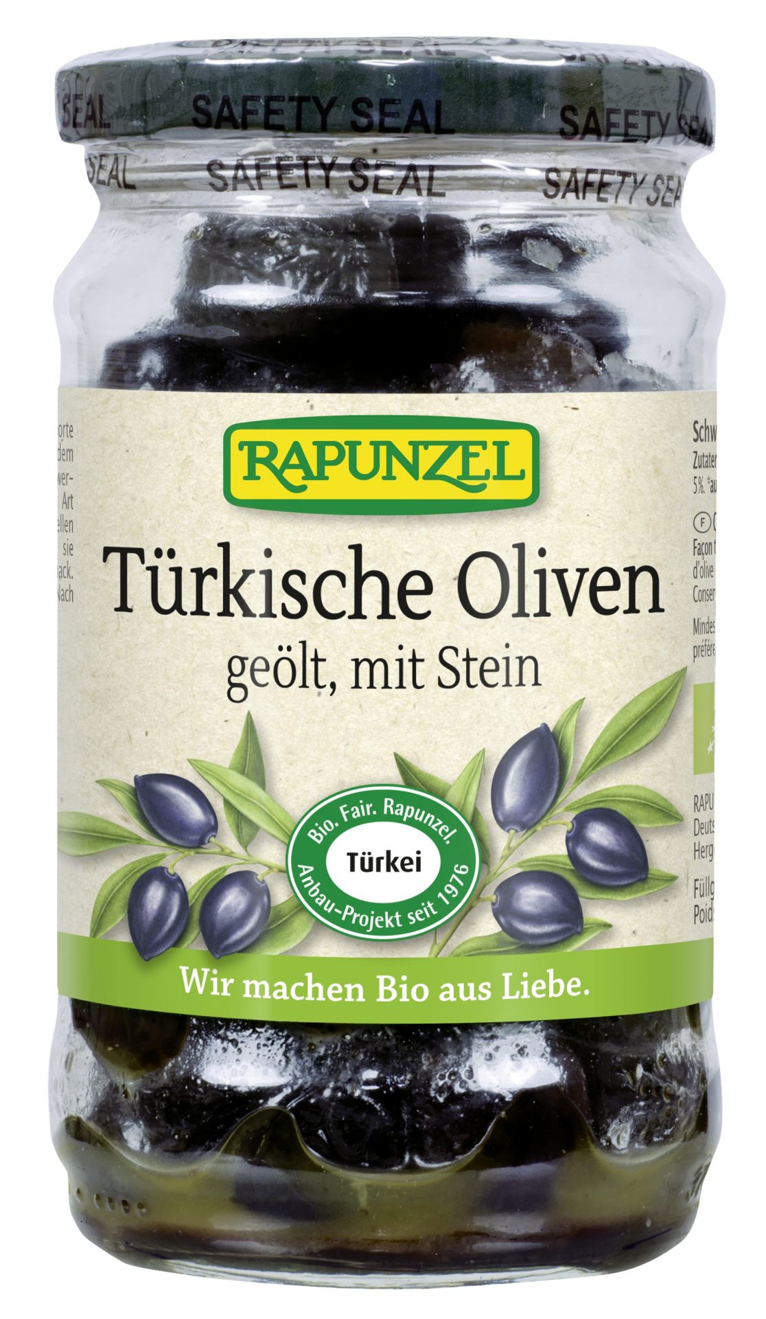 Oliven schwarz m. Stein