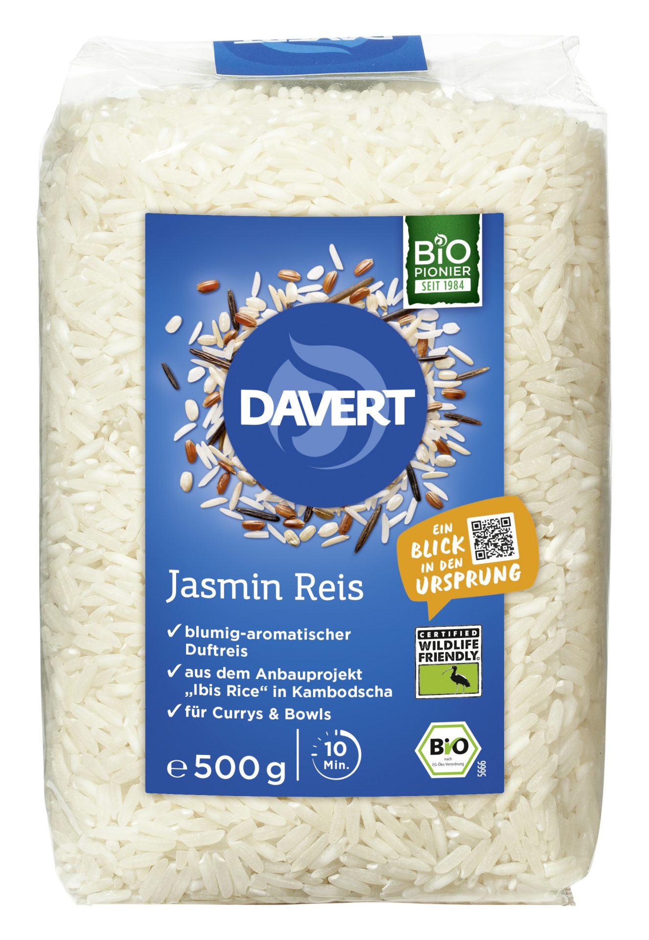 Jasmin Reis, weißer Duftreis