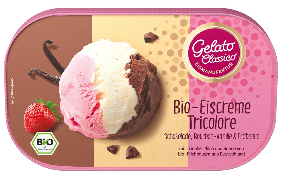 Eiscreme Tricolore