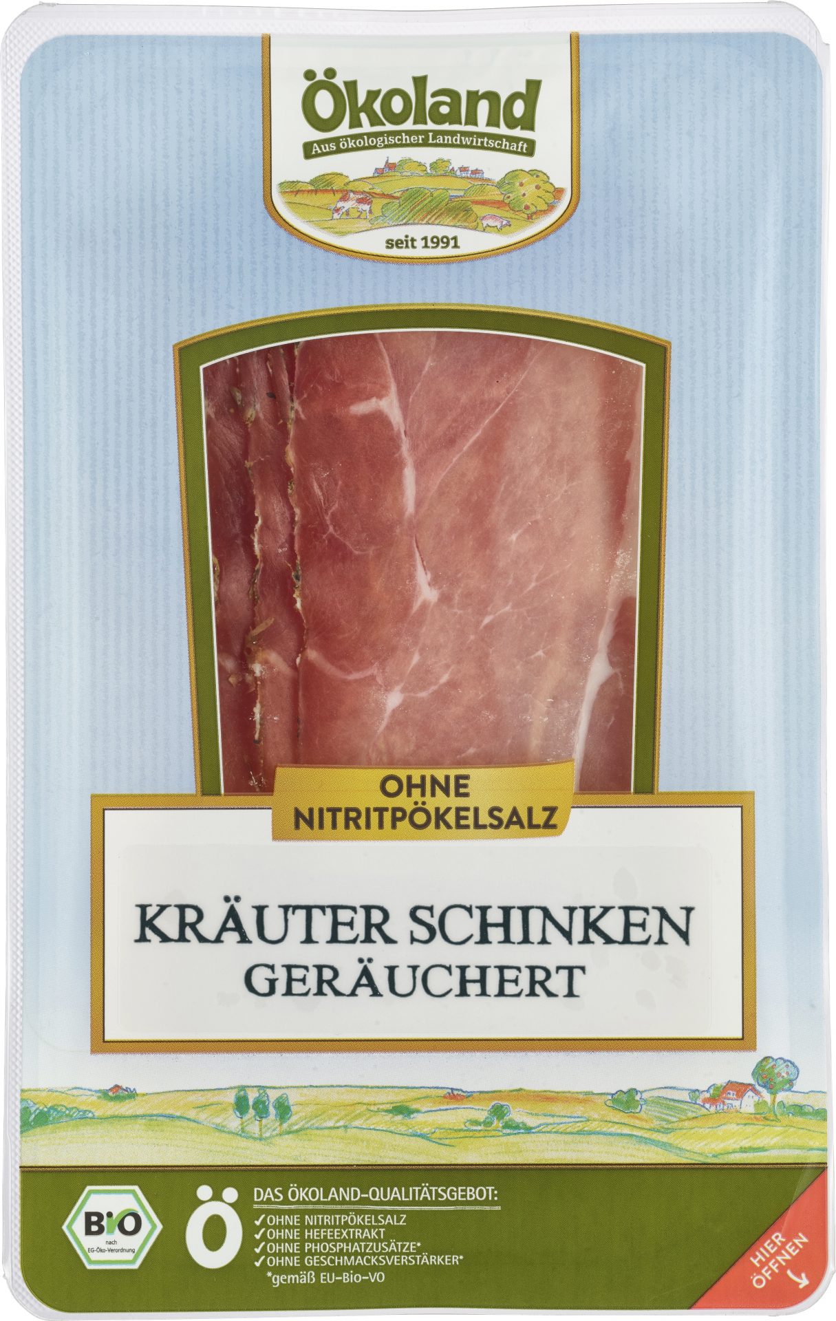 Kräuterschinken geschnitte