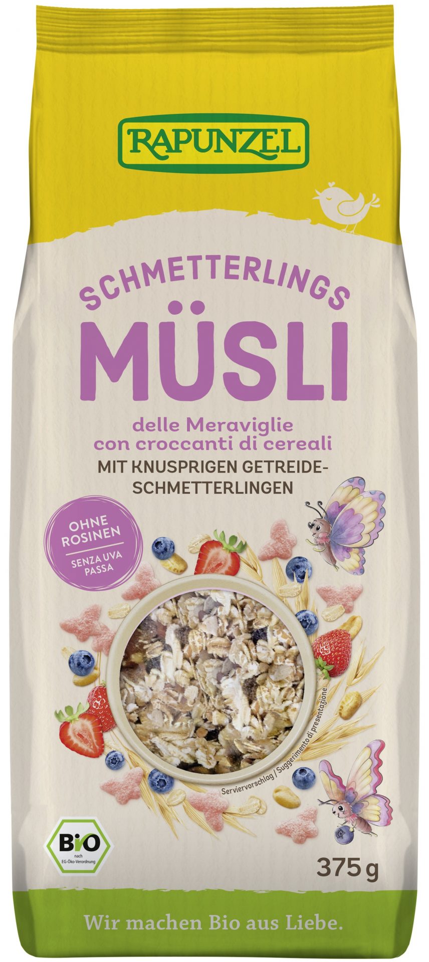 Schmetterlings Müsli