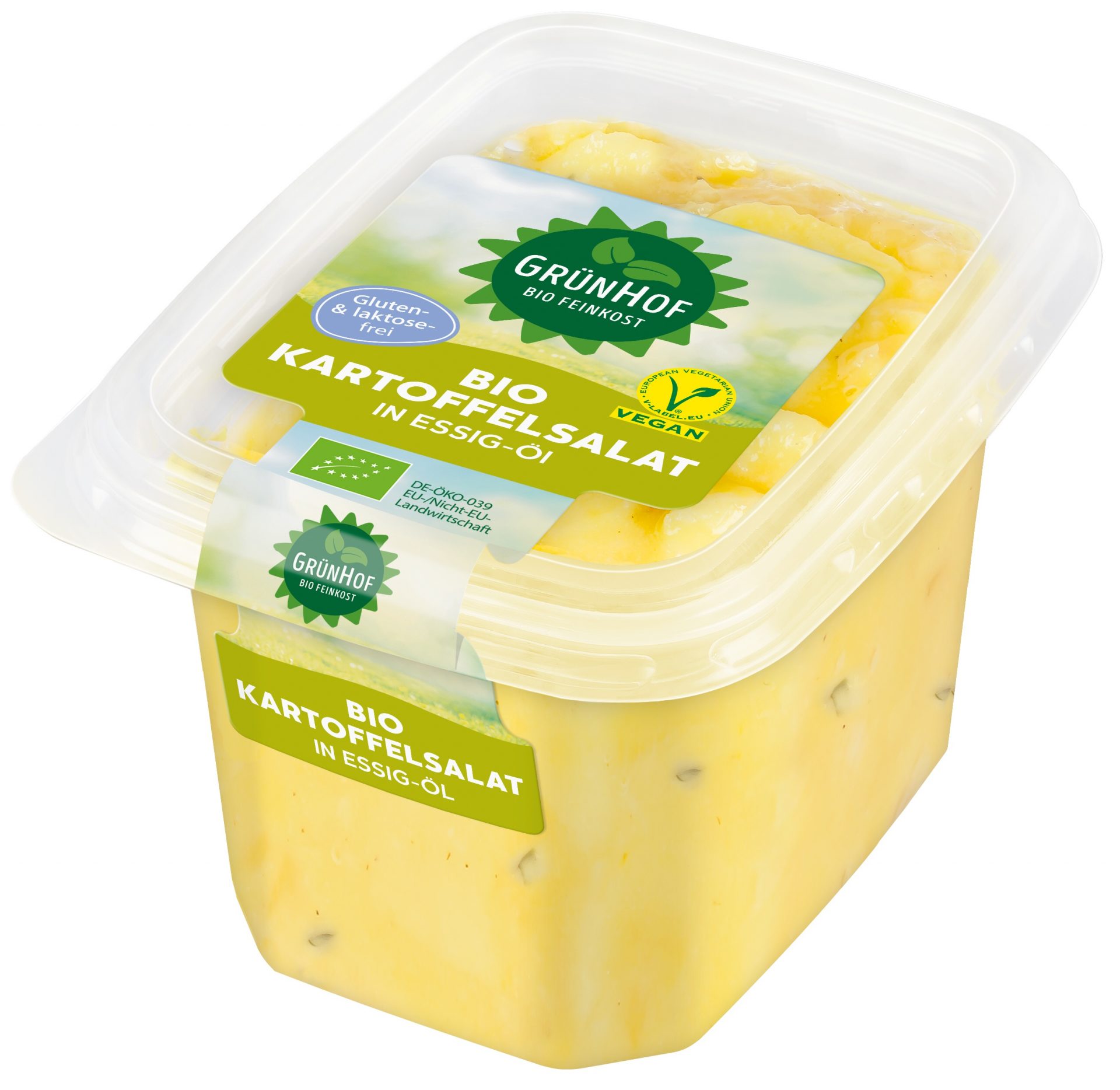 Kartoffelsalat mit Essig und Öl