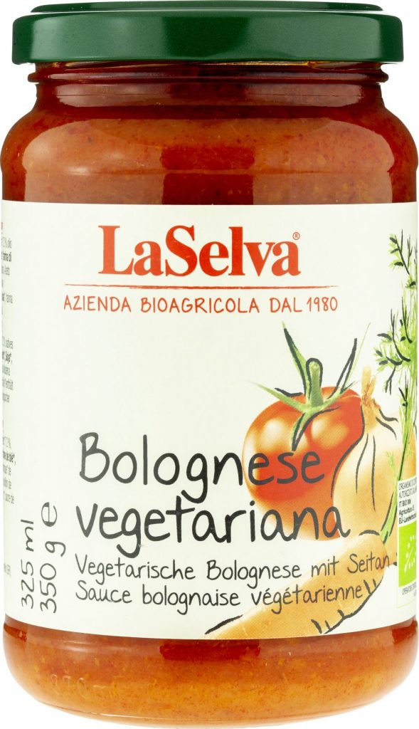 Bolognese vegetariana mit Seitan