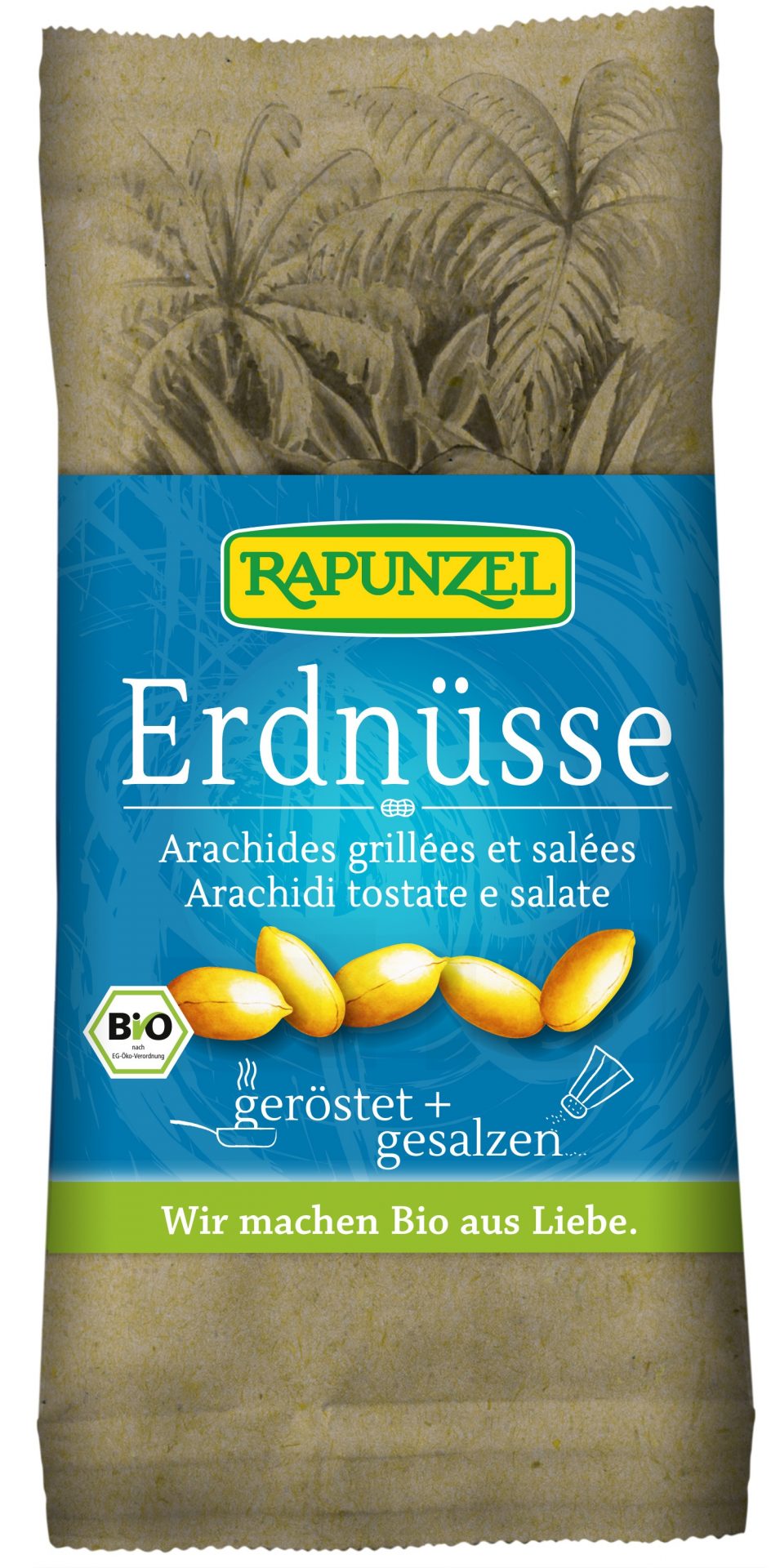 Erdnüsse geröstet und gesalzen