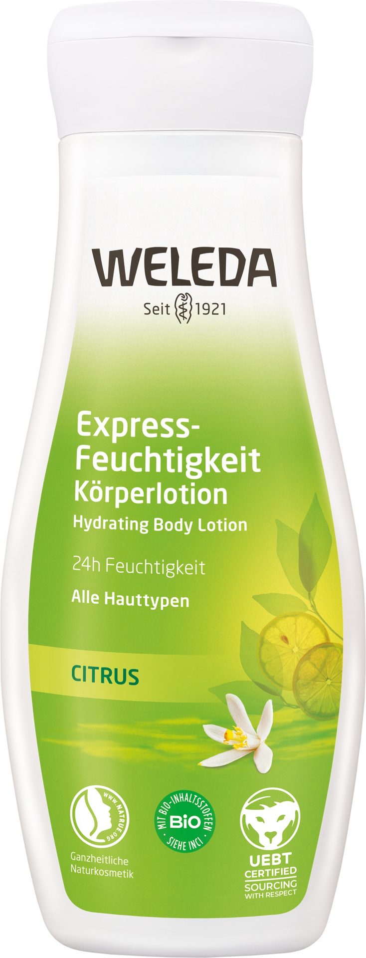 Citrus Körperlotion Express-Feuchtigkeit