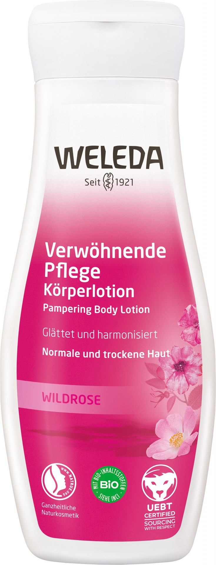 Wildrose Körperlotion Verwöhnende Pflege