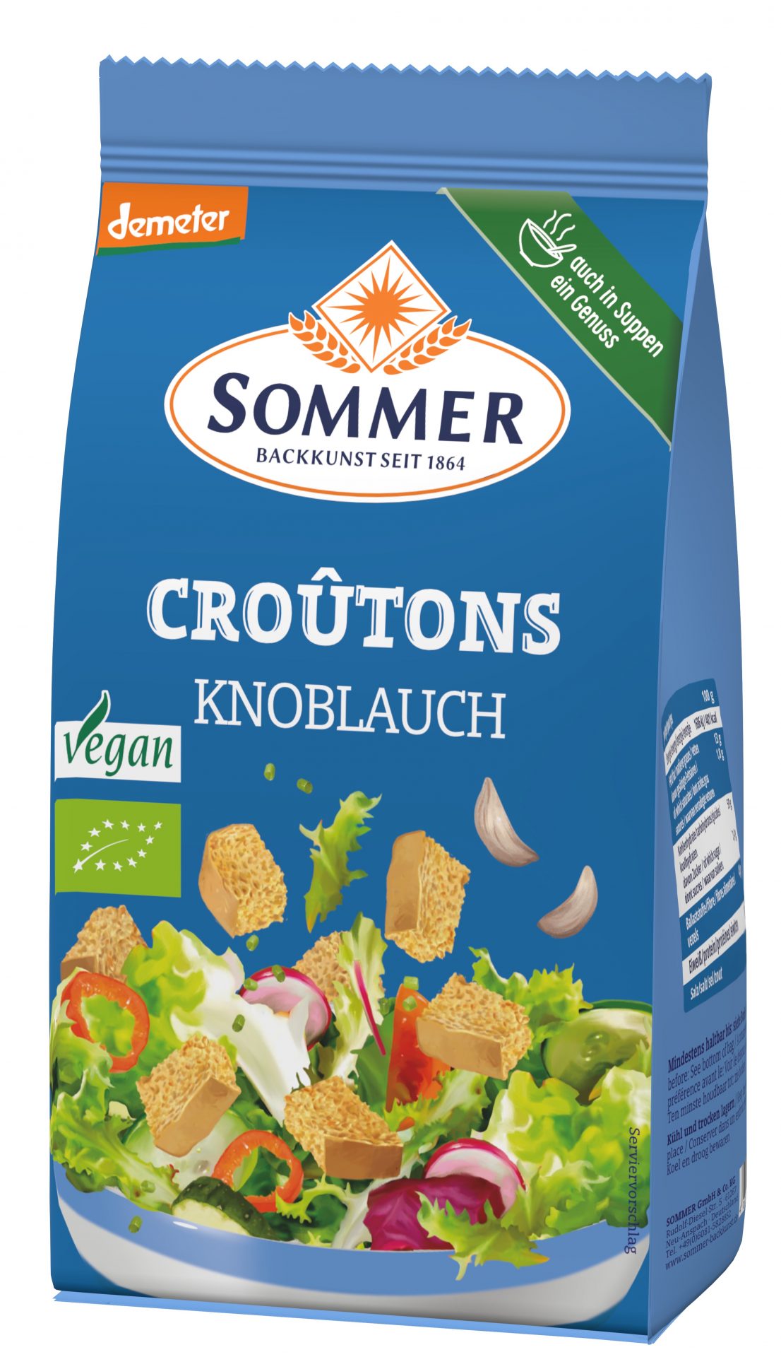 Croûtons Knoblauch