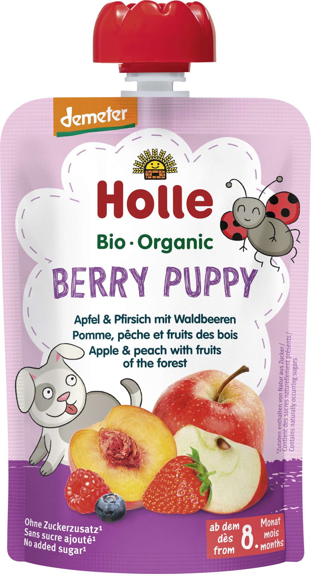 Pouchy Berry Puppy, ab 8 M