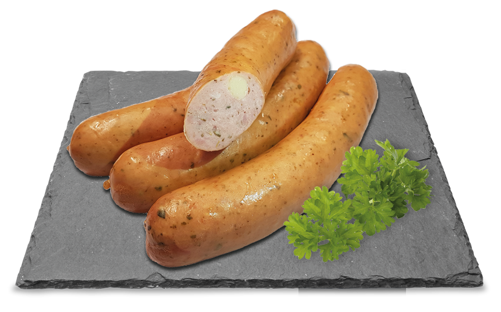 Grillkrakauer mit Heumilchkäse
