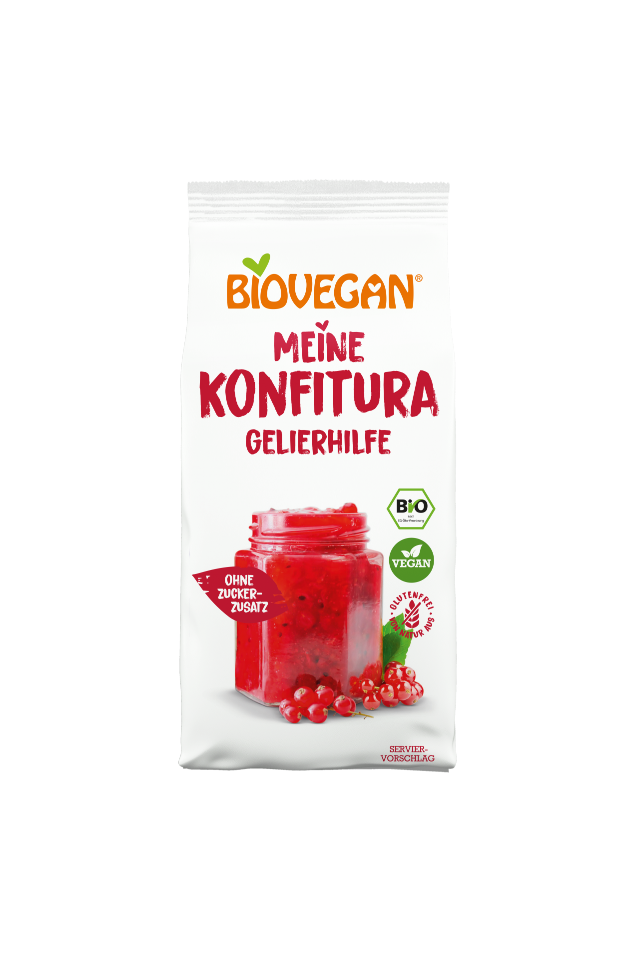 Konfitura im Schlauchbeutel