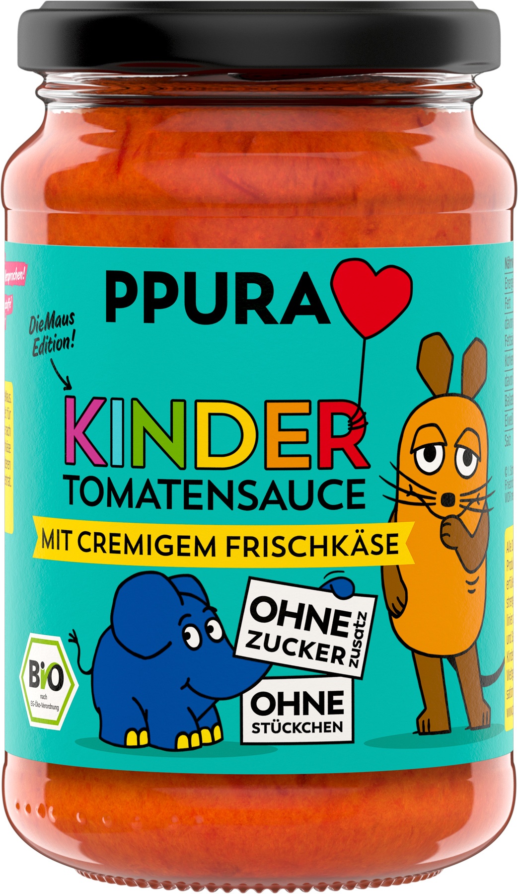 Tomatensauce für Kinder mit Frischkäse