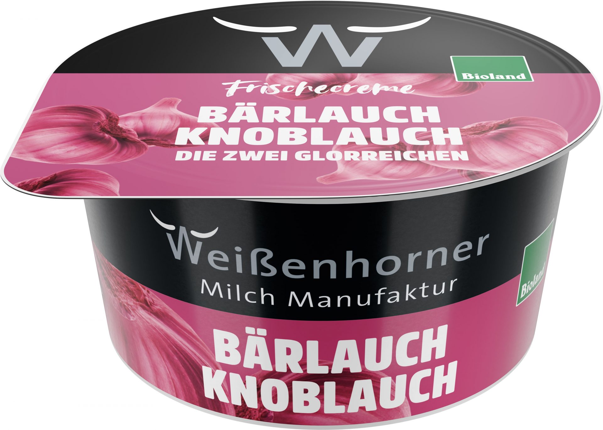 Frischecreme Bärlauch-Knoblauch