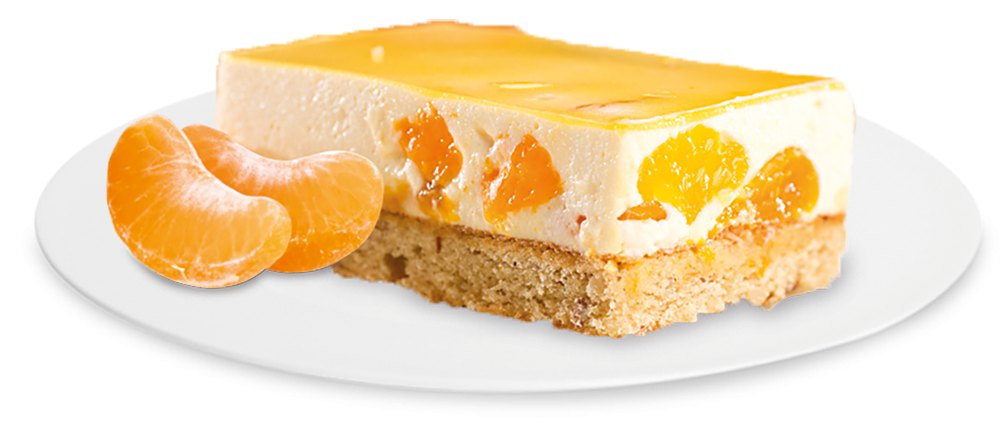 Mandarine-Schmand-Schnitte