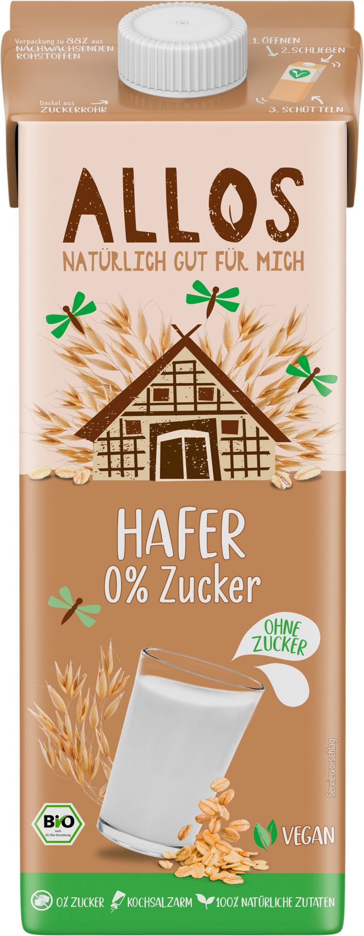 Hafer Drink 0 % Zucker