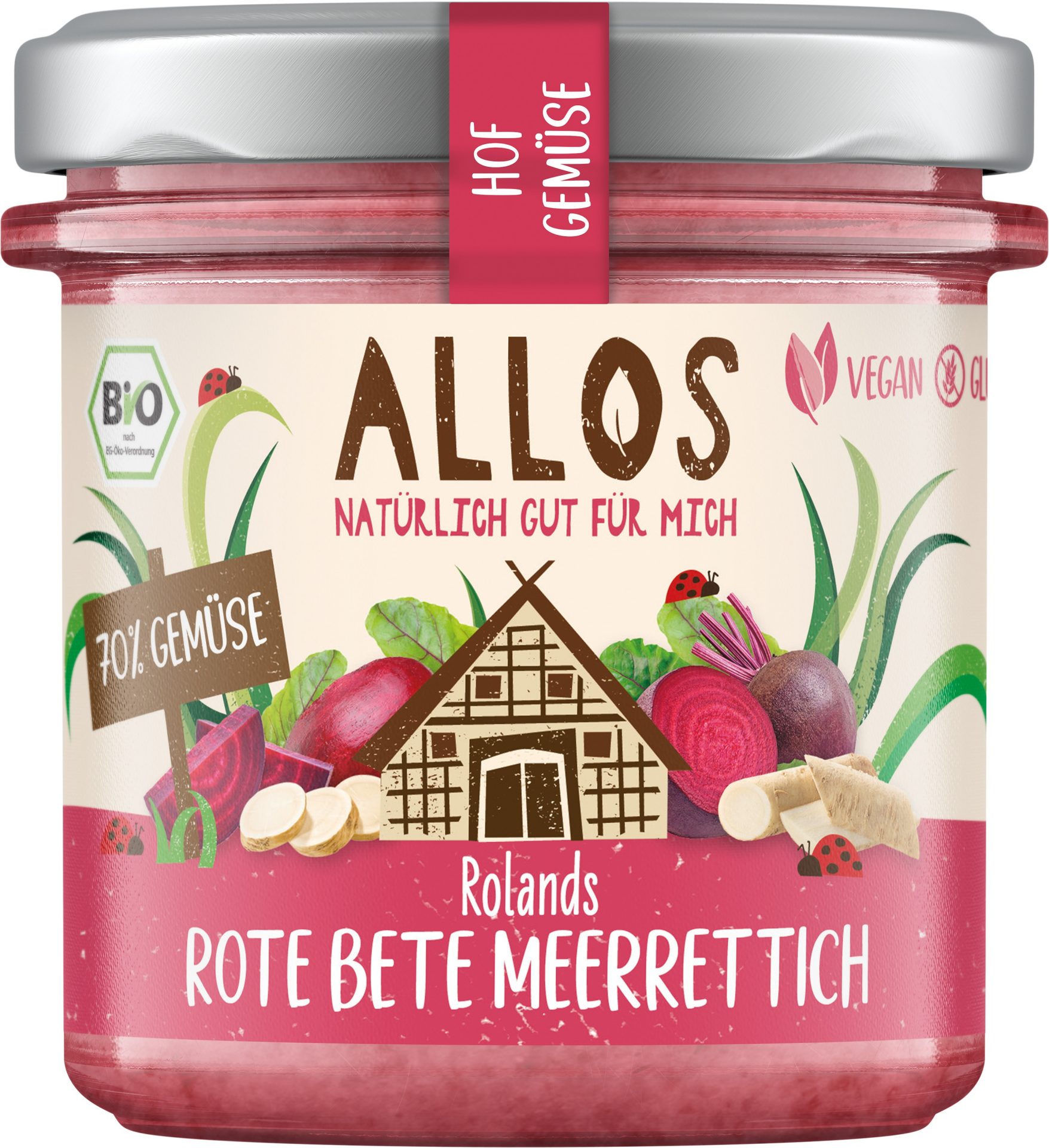 Hofgemüse Rote Bete-Meerrettich