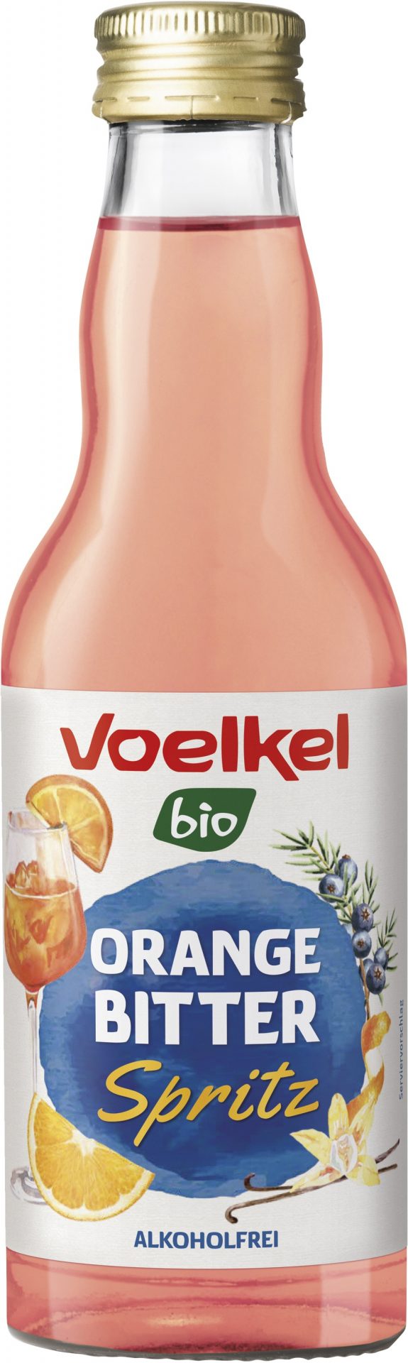 Orange Bitter Spritz, alkoholfreier Cocktail