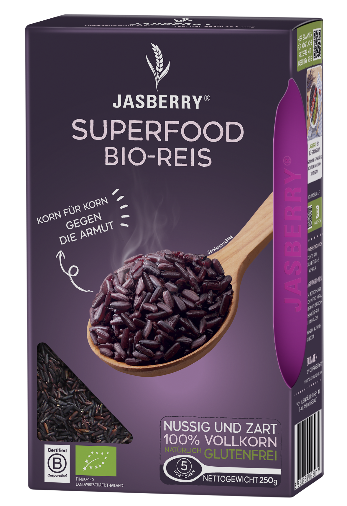 Jasberry Superfood- Vollkornreis