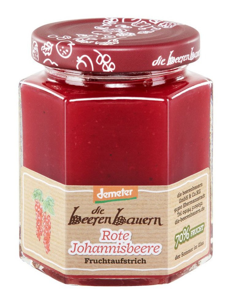 Fruchtaufstrich rote Johannisbeere