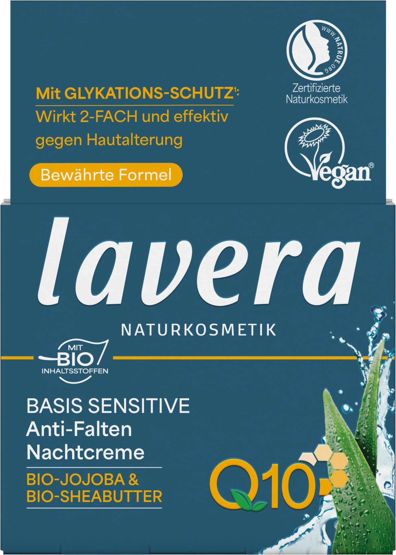 Basis Sensitiv Anti-Falten Nachtcreme Q10
